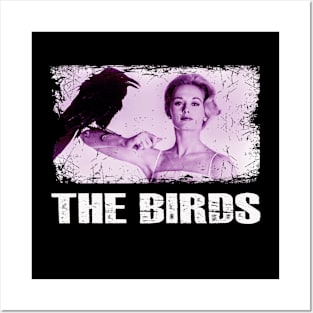 Terror Takes Flight The Birds Iconic Scene Tee Posters and Art